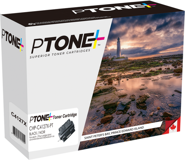 Ptone® – Cartouche toner 27X noire rendement élevé (C4127X) – Qualité Supérieur. - S.O.S Cartouches inc.