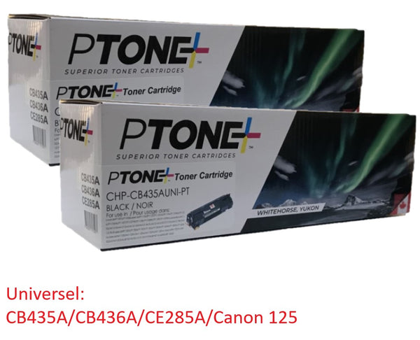 Ptone® – Cartouche toner 125 noire rendement standard paq.2 (3484B001AA2) – Qualité Supérieur. - S.O.S Cartouches inc.