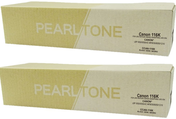 Pearltone® – Cartouche toner 116 noire rendement élevé paq.2 (C1162BK) – Modèle économique. - S.O.S Cartouches inc.