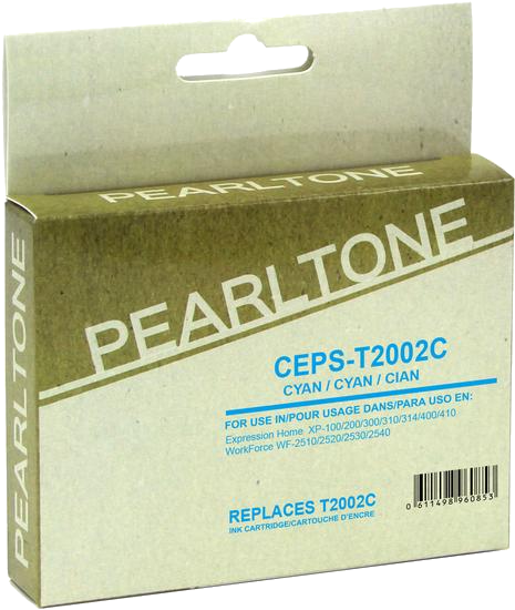 Pearltone® – Cartouche d'encre 200XL cyan rendement élevé (T200XL220) – Modèle économique. - S.O.S Cartouches inc.